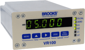 Brooks Instrument Power Supply and Display Module, Model VR100